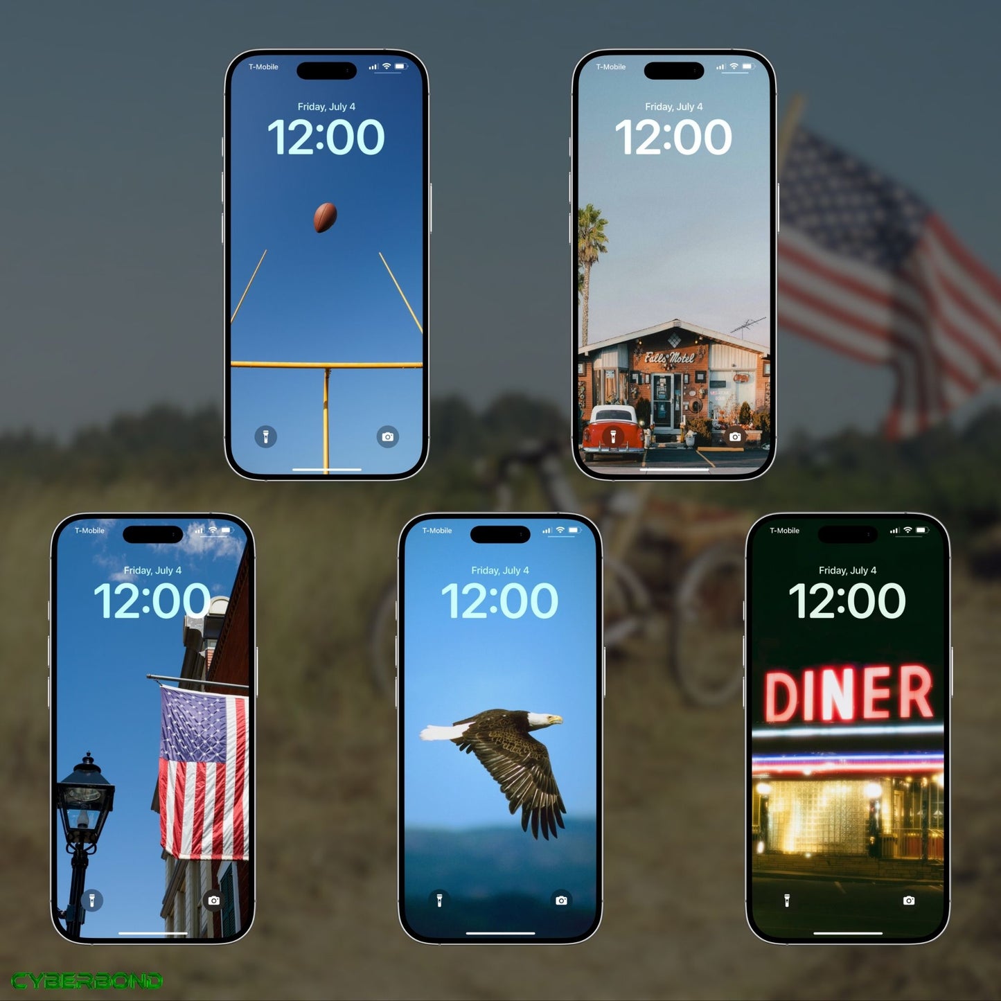 Classic Americana | iPhone Wallpaper Pack