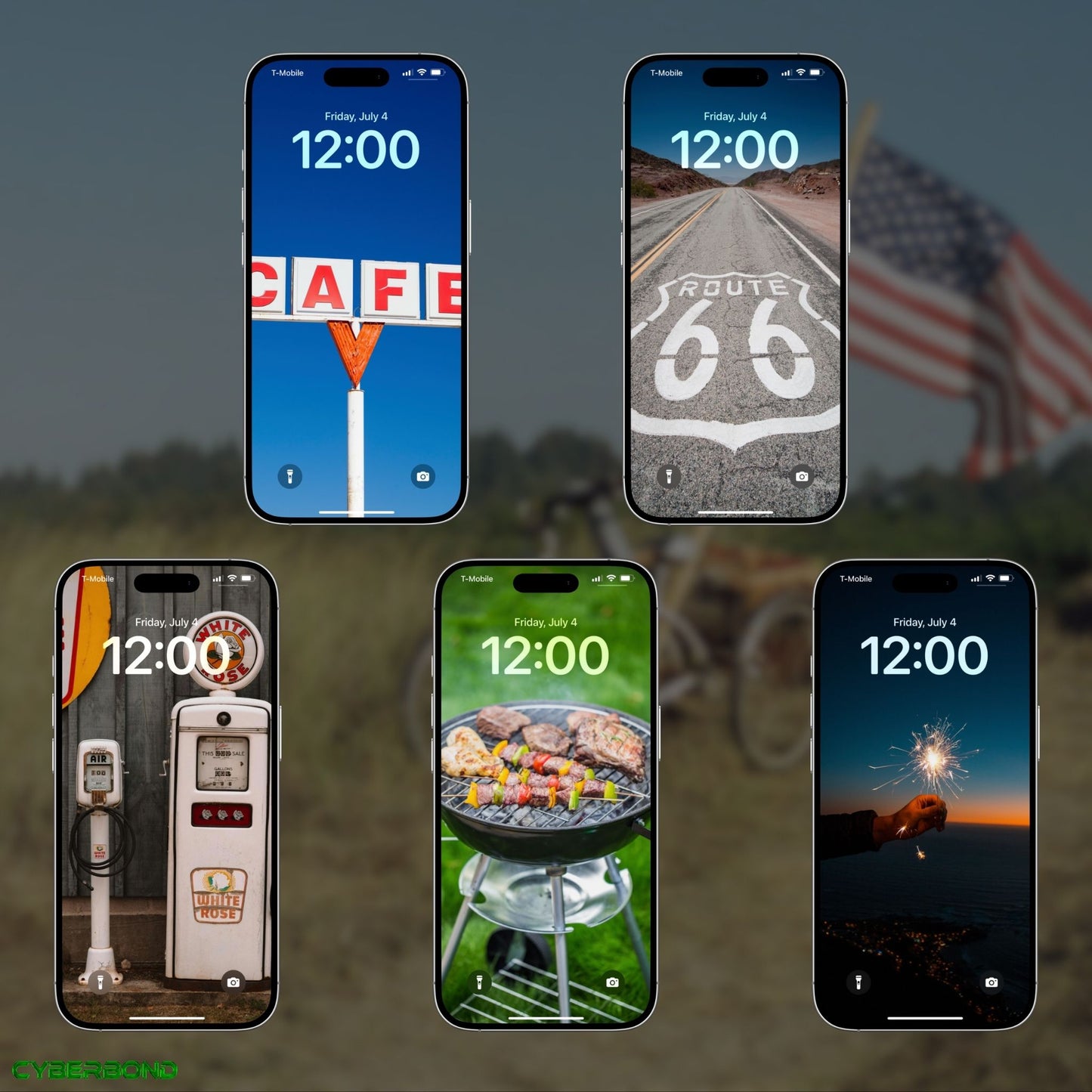 Classic Americana | iPhone Wallpaper Pack