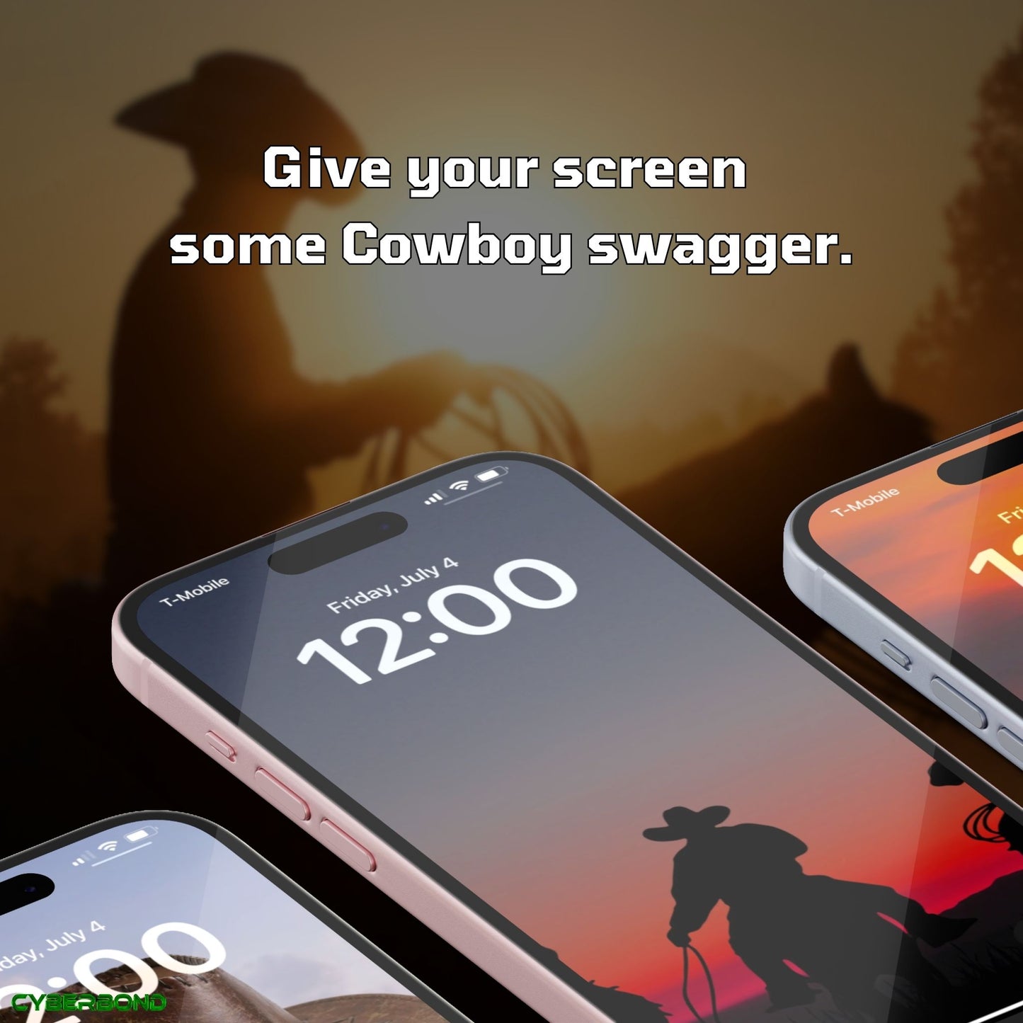 Cowboy Cool | iPhone Wallpaper Pack
