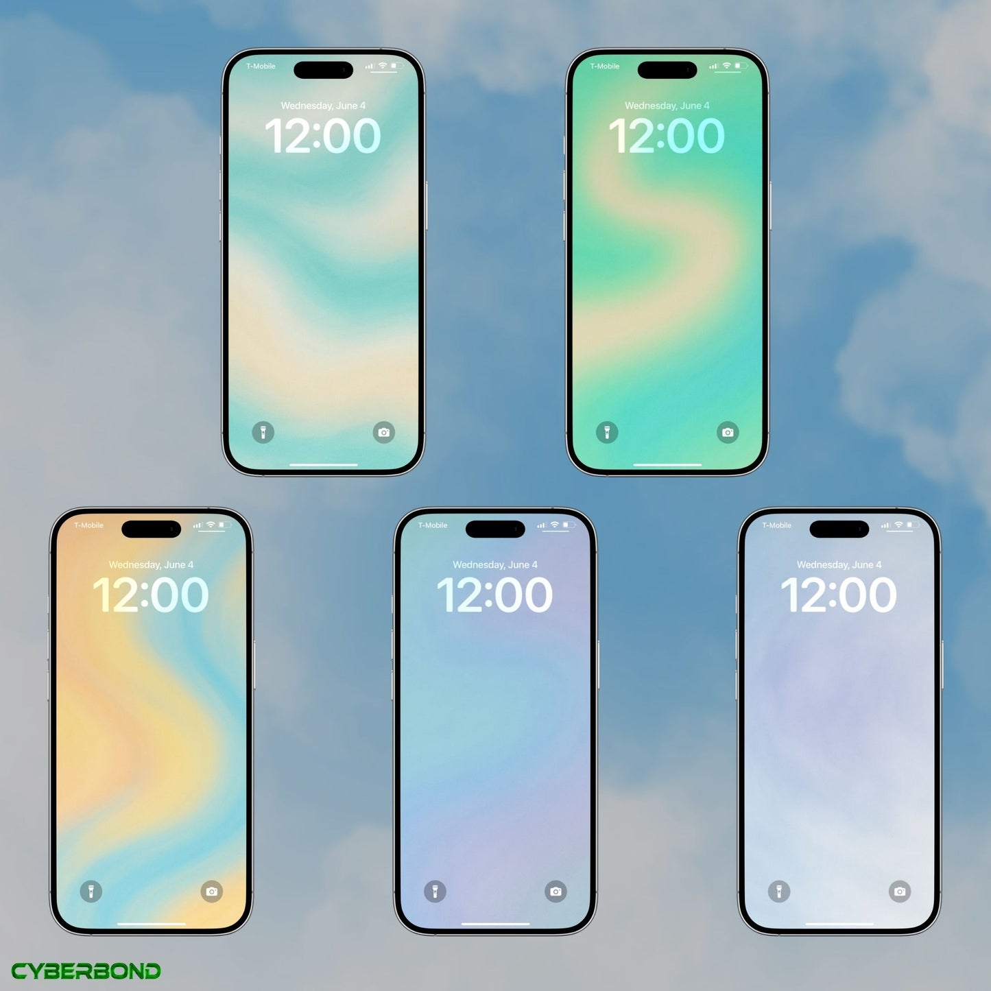 Dreamy Summer Gradients | iPhone Wallpaper Pack