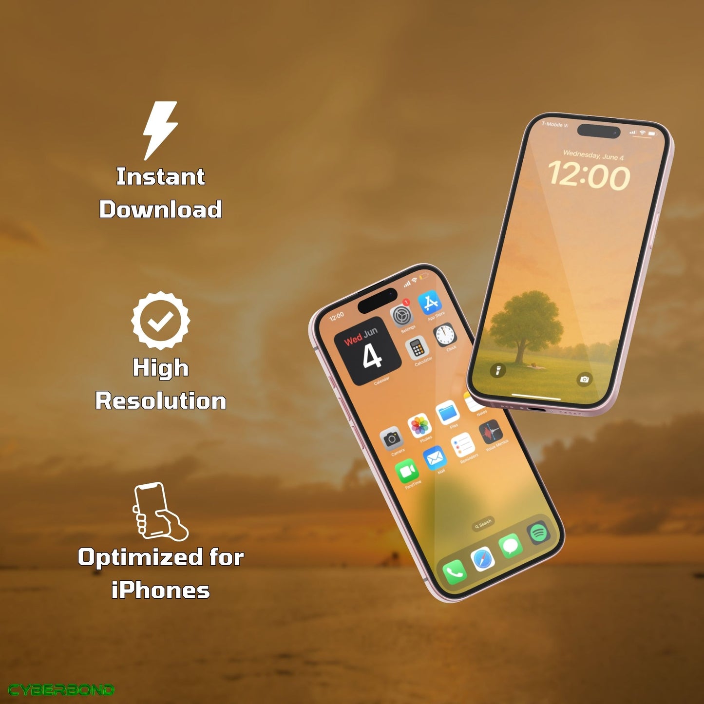 Golden Hour Summer | iPhone Wallpaper Pack