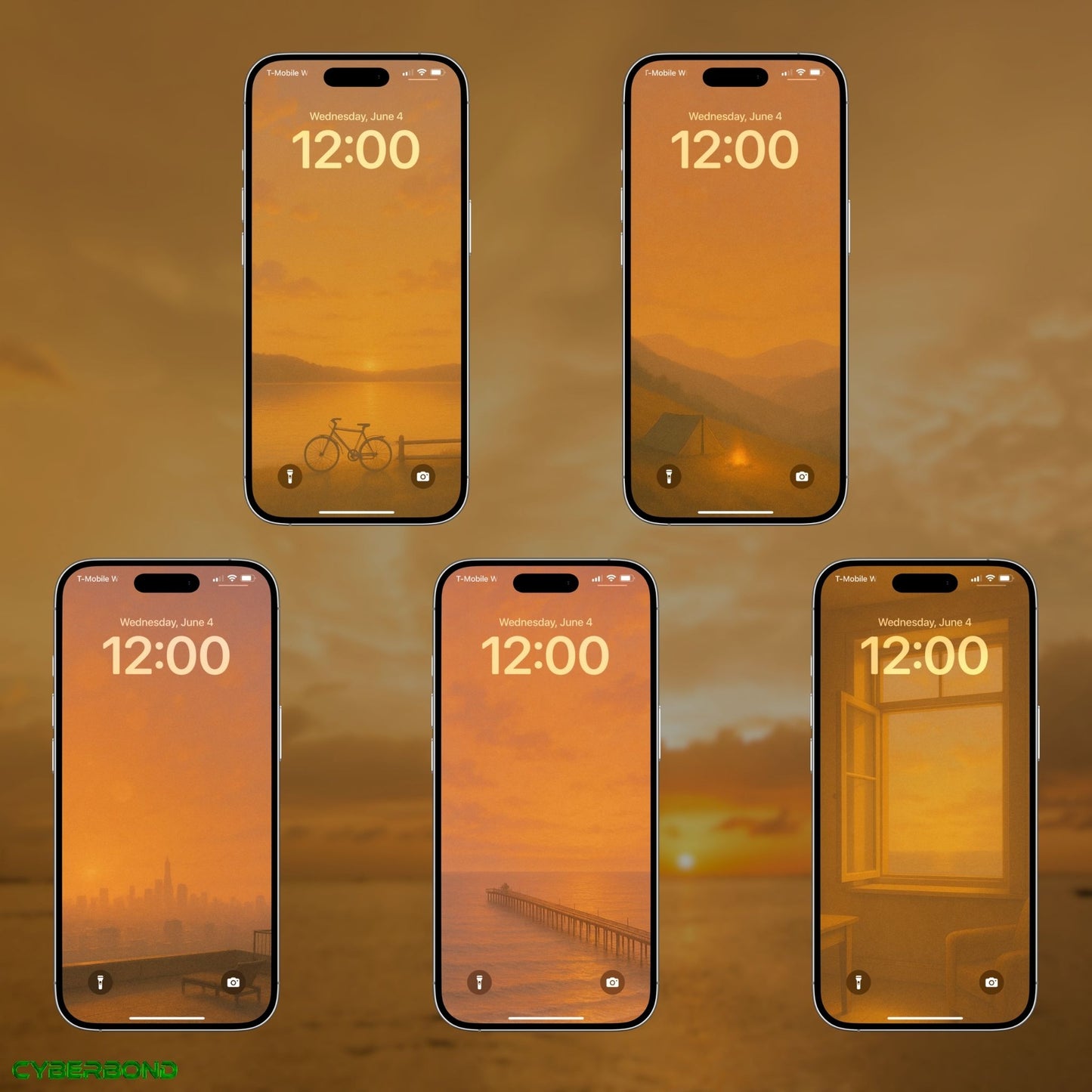 Golden Hour Summer | iPhone Wallpaper Pack