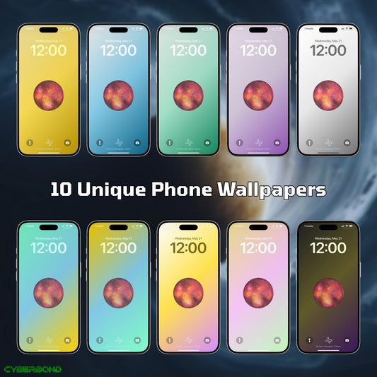 Mercury & Air | Gemini Zodiac iPhone Wallpaper Pack