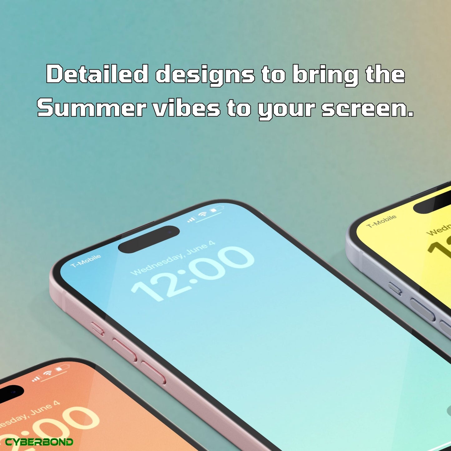 Minimal Summer Gradients | iPhone Wallpaper Pack