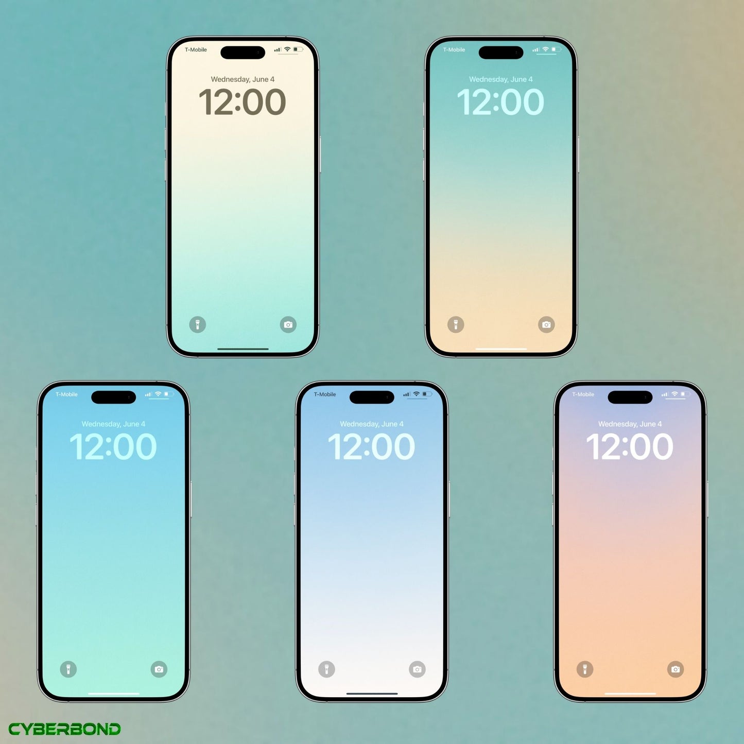 Minimal Summer Gradients | iPhone Wallpaper Pack