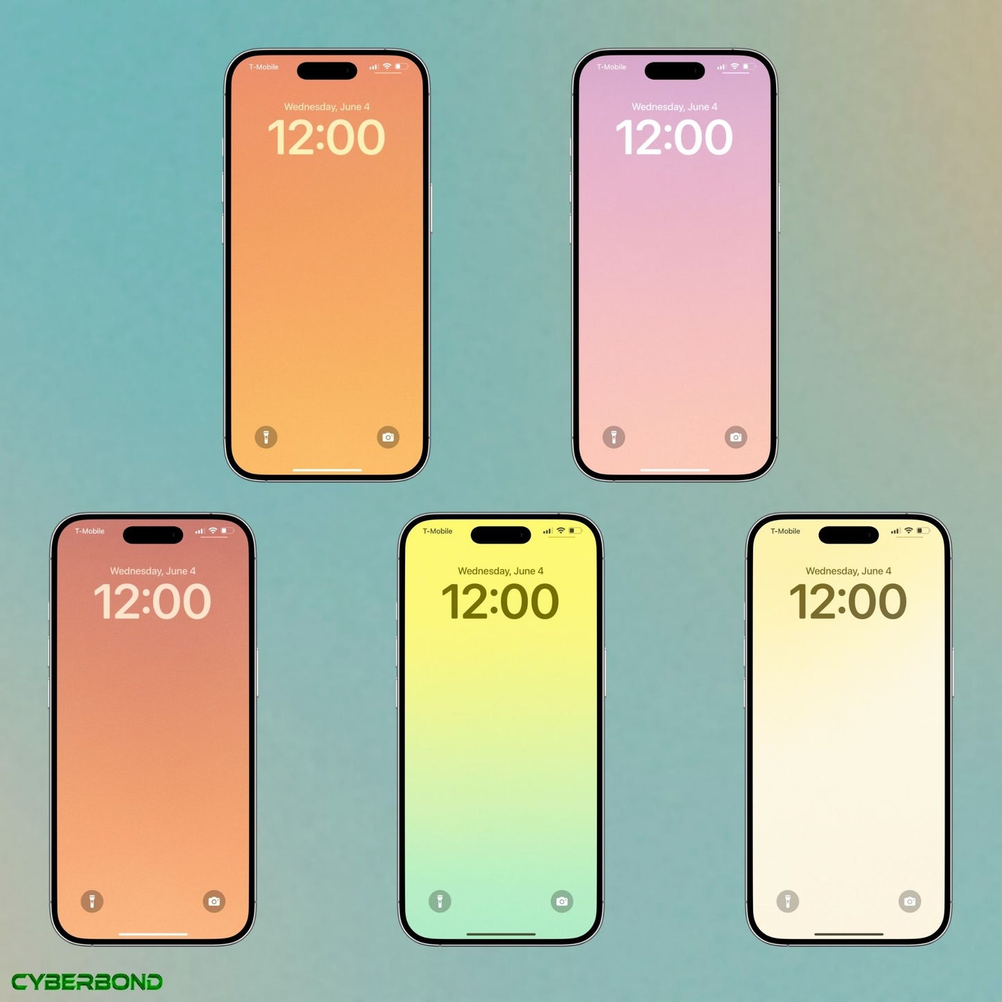 Minimal Summer Gradients | iPhone Wallpaper Pack