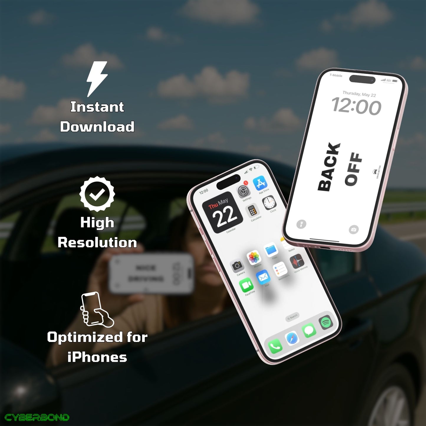 Road Rage V.1 | iPhone Wallpaper Pack