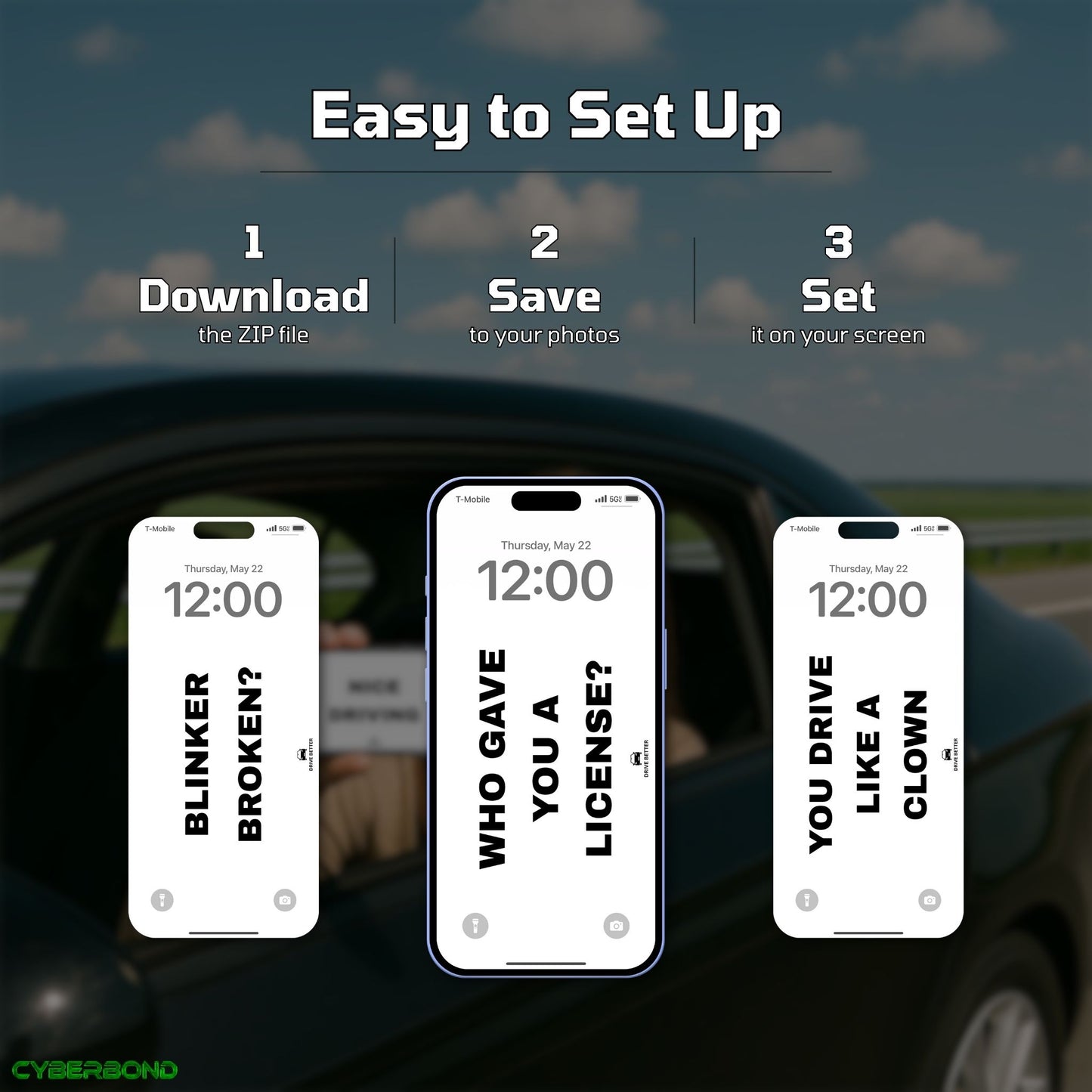 Road Rage V.1 | iPhone Wallpaper Pack