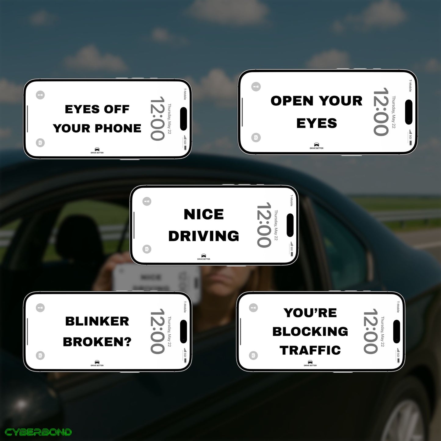 Road Rage V.1 | iPhone Wallpaper Pack