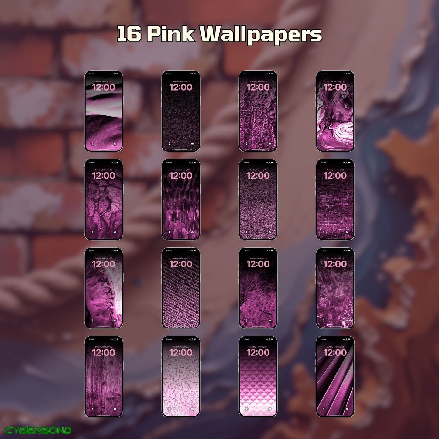 Textures V.1 | iPhone Wallpaper Pack