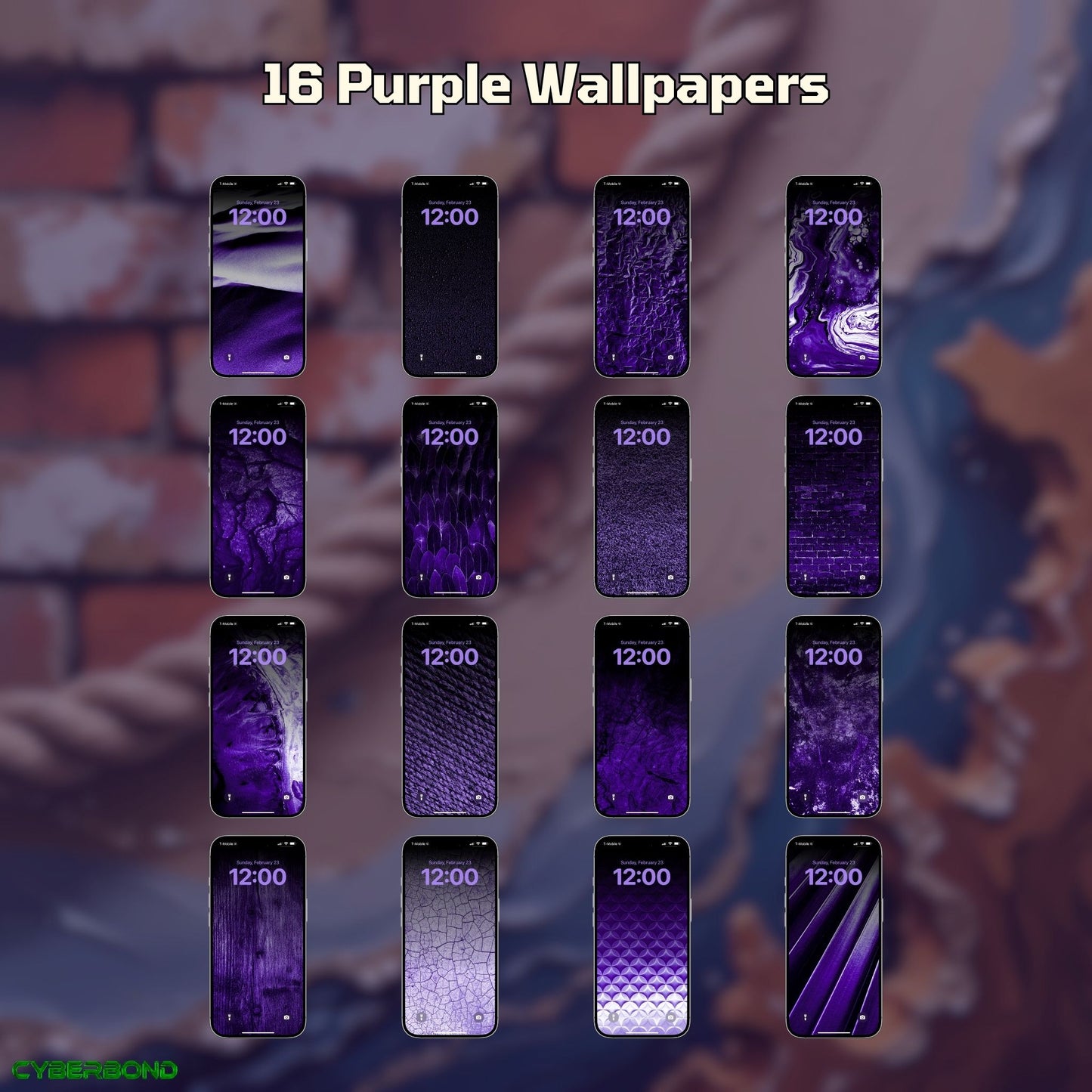 Textures V.1 | iPhone Wallpaper Pack