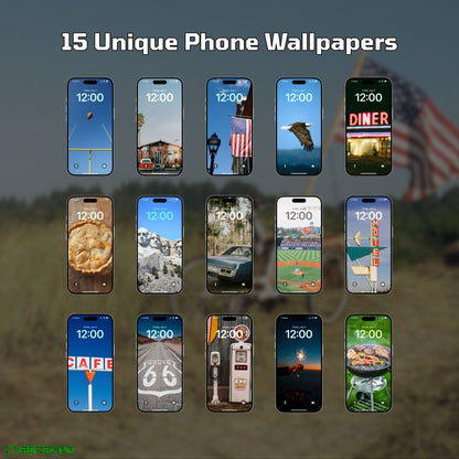 Classic Americana | iPhone Wallpaper Pack