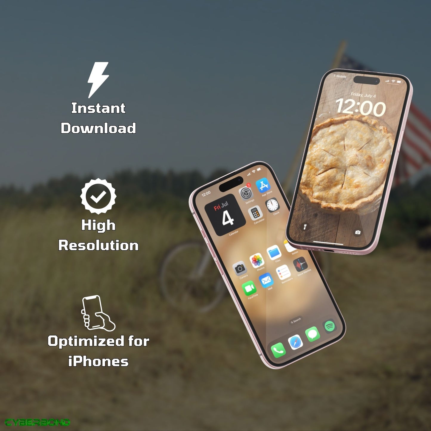 Classic Americana | iPhone Wallpaper Pack