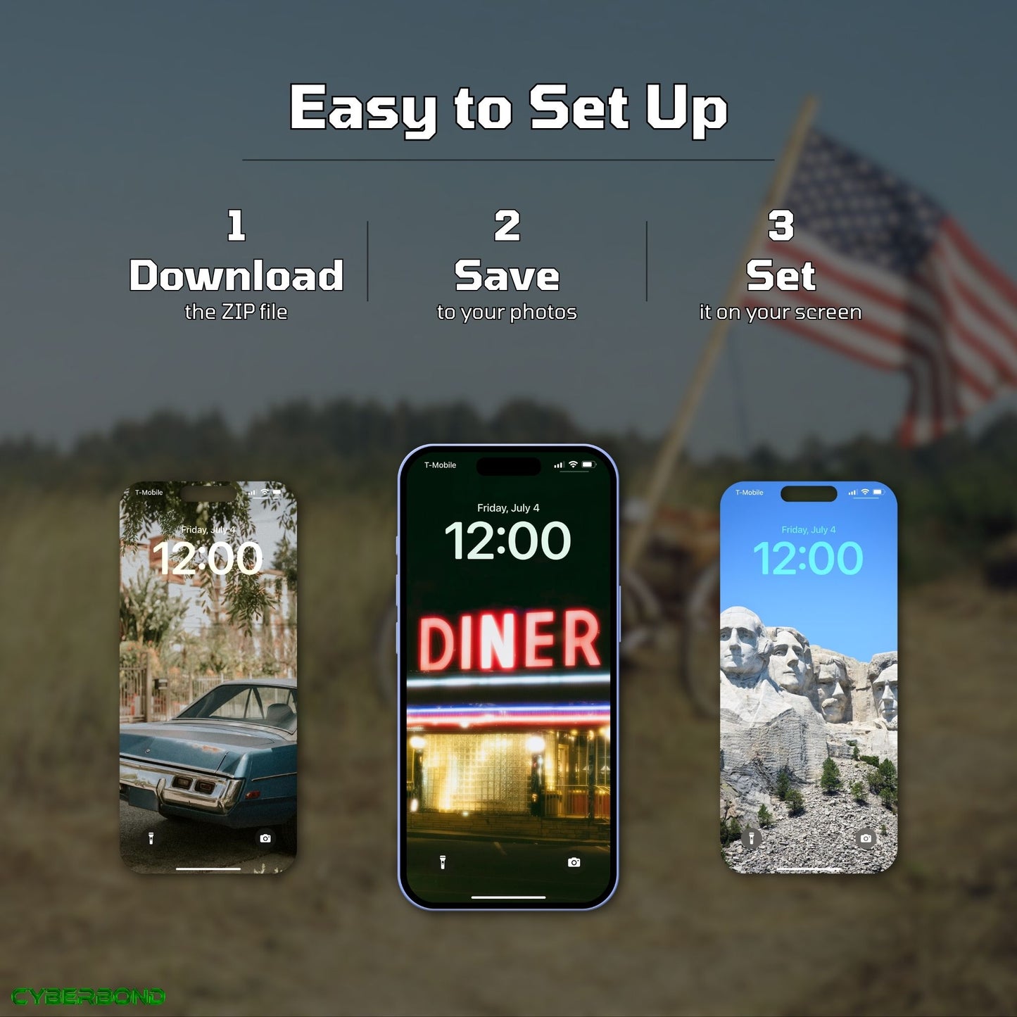 Classic Americana | iPhone Wallpaper Pack