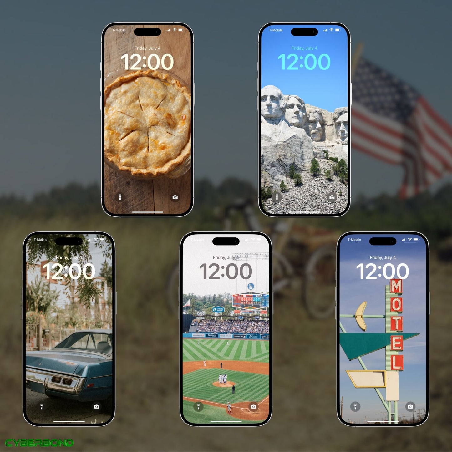 Classic Americana | iPhone Wallpaper Pack