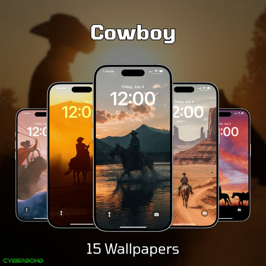 Cowboy Cool | iPhone Wallpaper Pack