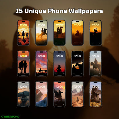Cowboy Cool | iPhone Wallpaper Pack