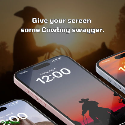 Cowboy Cool | iPhone Wallpaper Pack