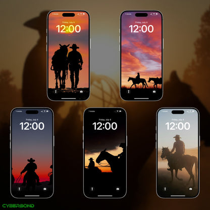 Cowboy Cool | iPhone Wallpaper Pack