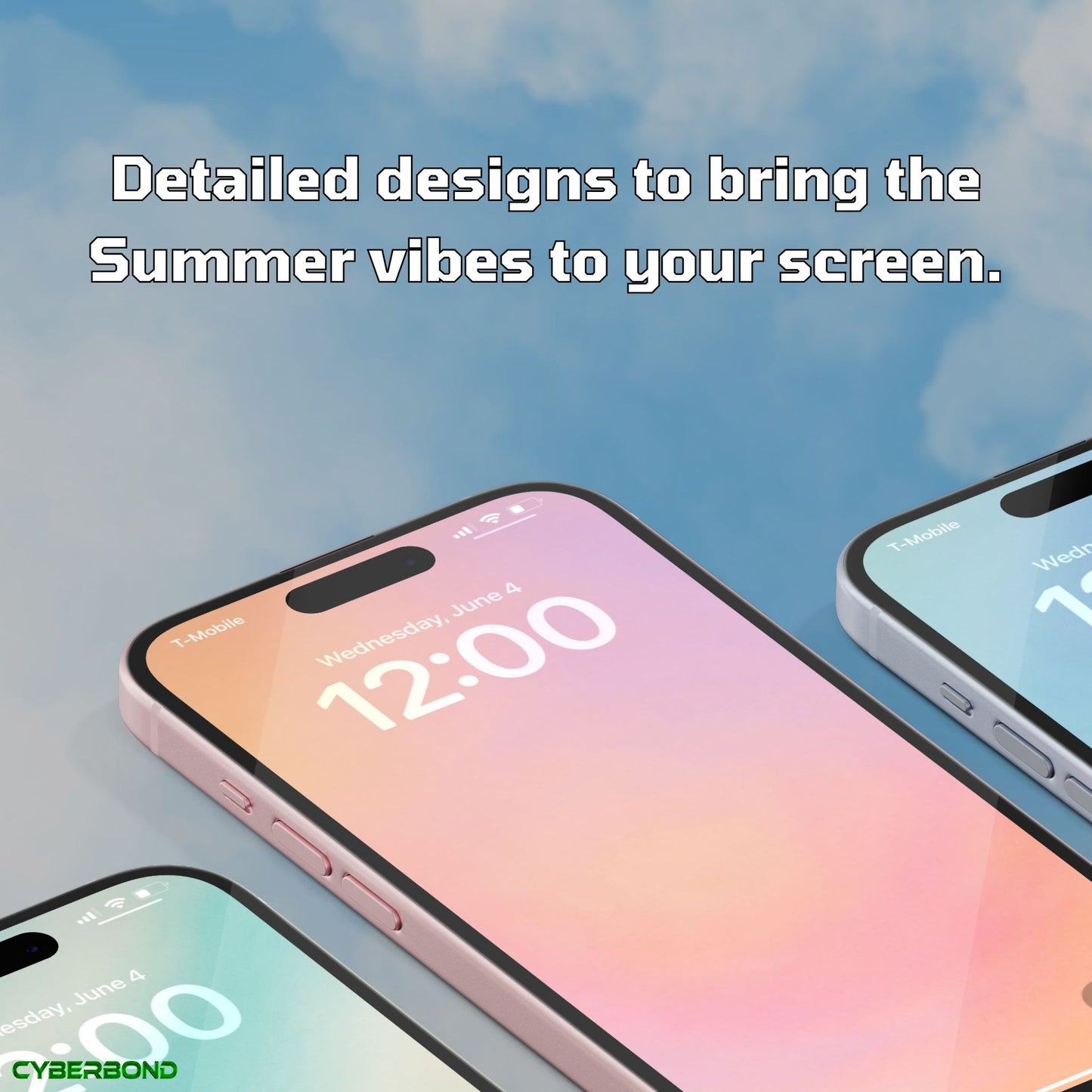 Dreamy Summer Gradients | iPhone Wallpaper Pack