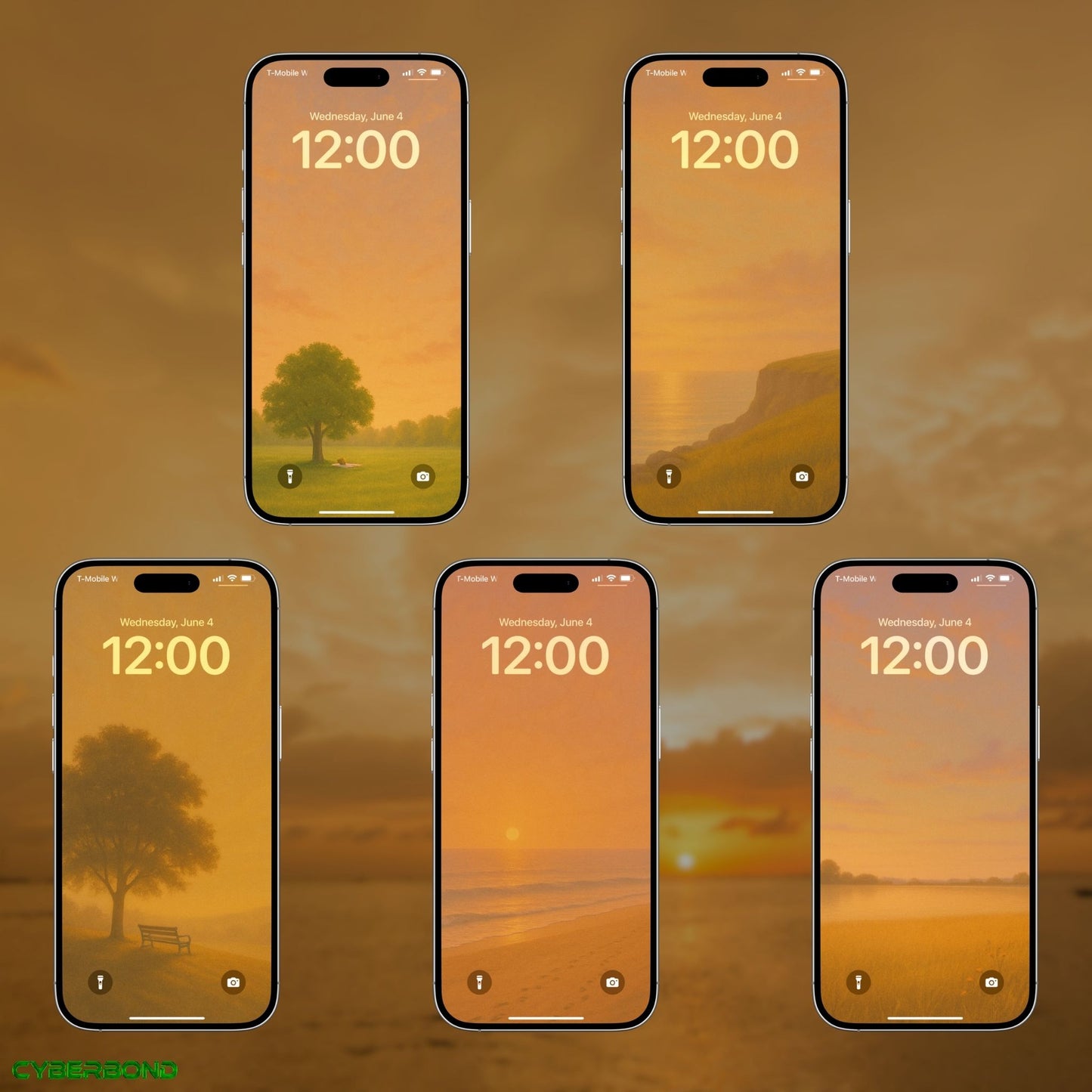 Golden Hour Summer | iPhone Wallpaper Pack