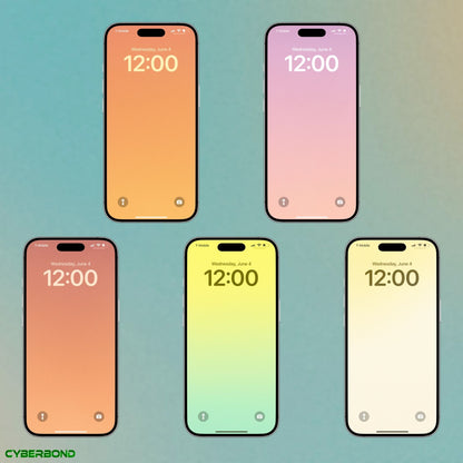 Minimal Summer Gradients | iPhone Wallpaper Pack