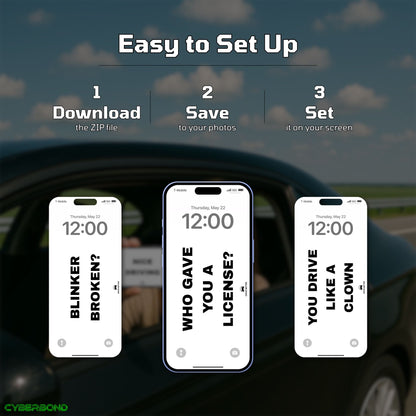 Road Rage V.1 | iPhone Wallpaper Pack