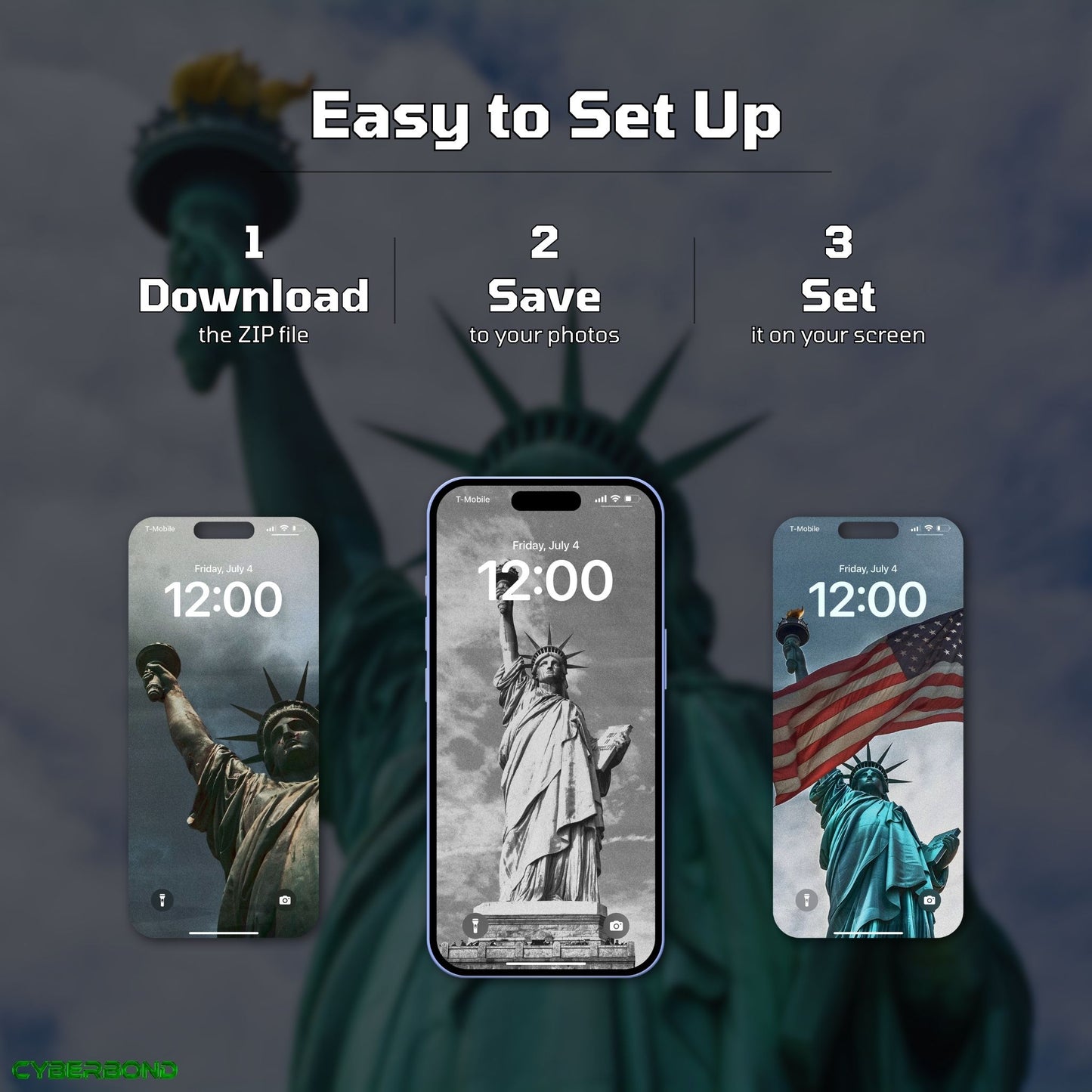 Statue of Liberty | iPhone Wallpaper Pack